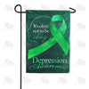Depression Awareness Double Sided Garden Flag