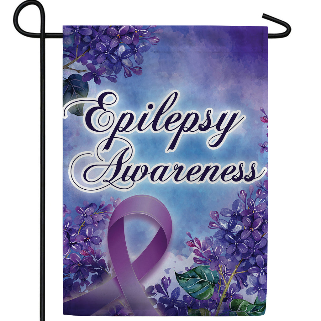 Epilepsy Awareness Double Sided Garden Flag