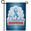 Diabetes Awareness Double Sided Garden Flag