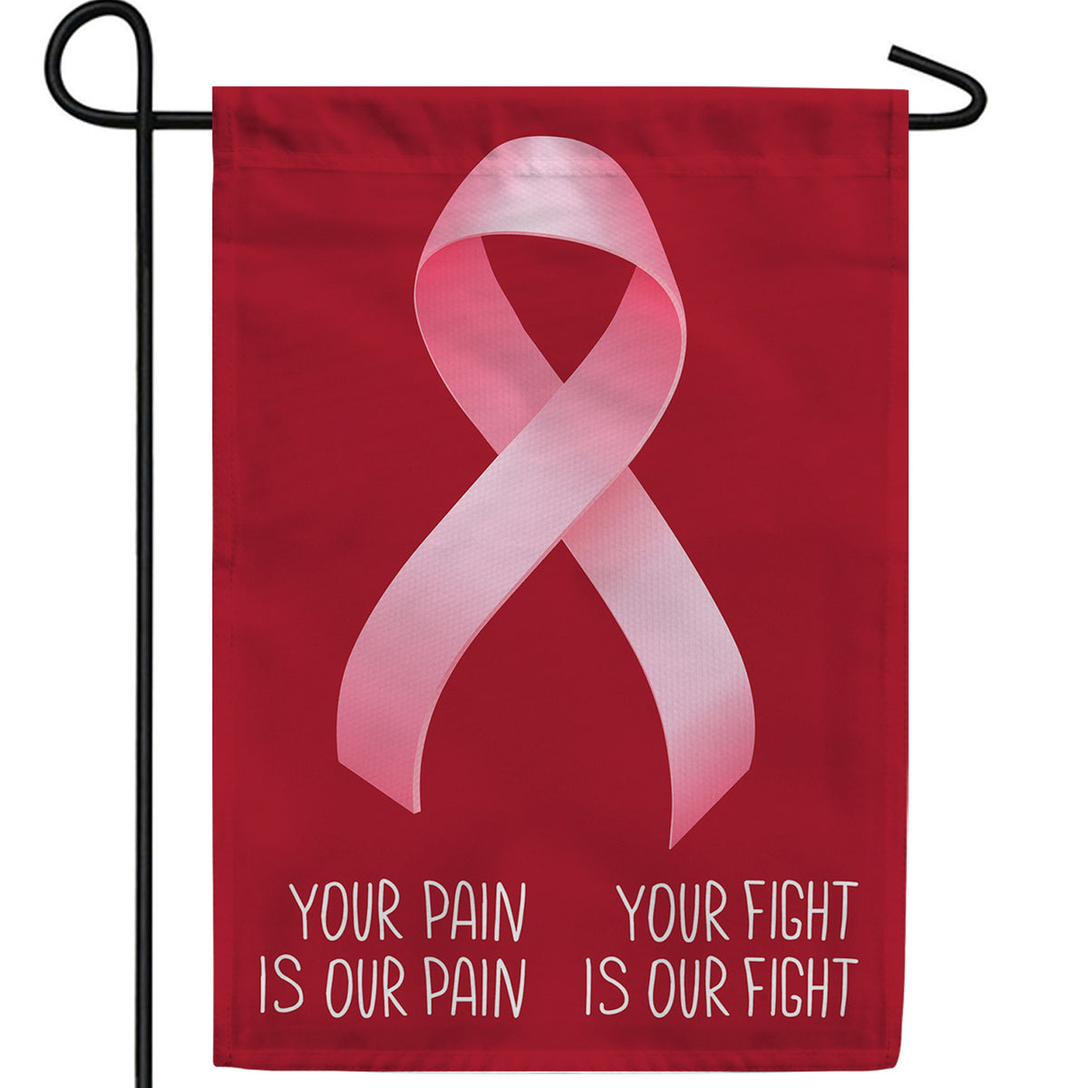 In The Fight Together Double Sided Garden Flag