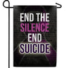 End Suicide Double Sided Garden Flag