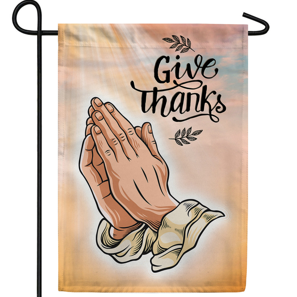 Prayer Of Thanks Double Sided Garden Flag