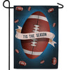 Pigskin Season Double Sided Garden Flag