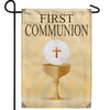 First Communion Double Sided Garden Flag