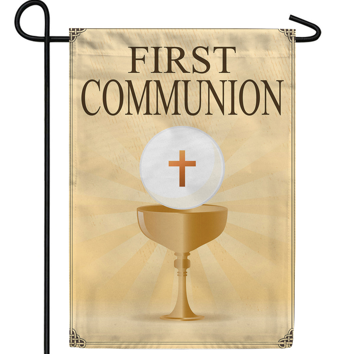 First Communion Double Sided Garden Flag