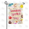 Sweet Grandkids Double Sided Garden Flag