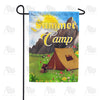 Summer Camp Double Sided Garden Flag