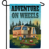 Adventure On Wheels Double Sided Garden Flag