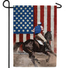 American Equestrian Double Sided Garden Flag
