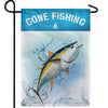 Having Reel Fun Double Sided Garden Flag
