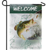 Fisherman's Home Double Sided Garden Flag