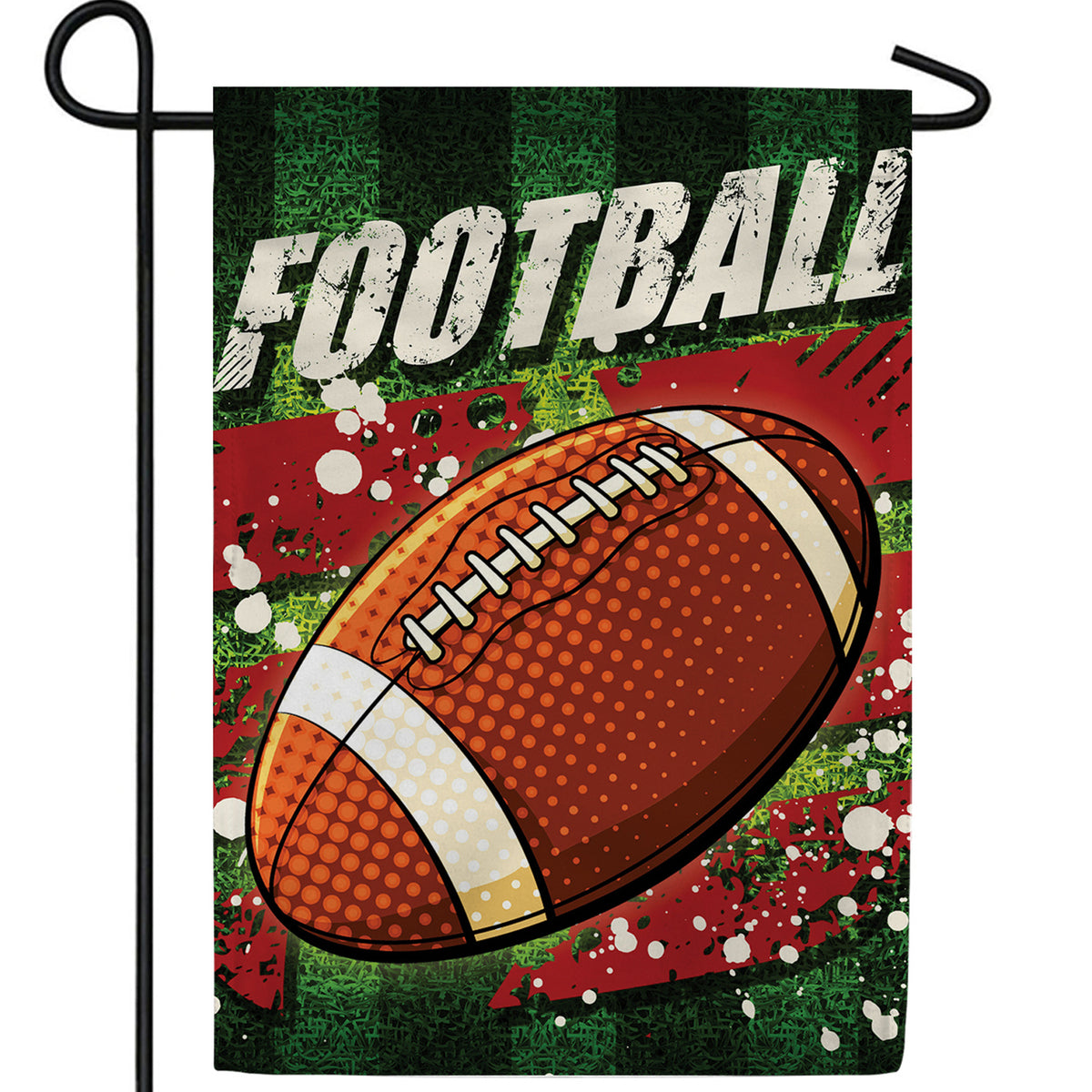 Football Fever Double Sided Garden Flag