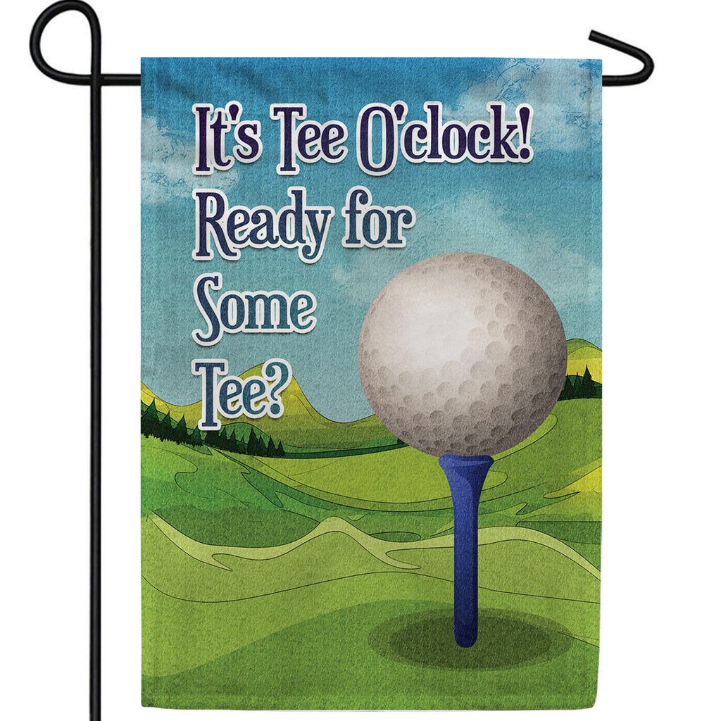 Time To Swing Double Sided Garden Flag