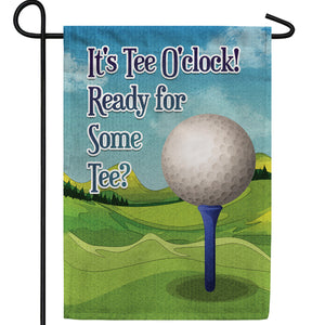 Time To Swing Double Sided Garden Flag