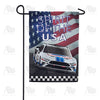 Racing To The Finish Double Sided Garden Flag
