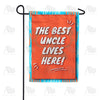 Best Uncle Lives Here Double Sided Garden Flag