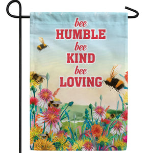 Be Your Best Person Double Sided Garden Flag