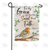 Saved By Faith Double Sided Garden Flag