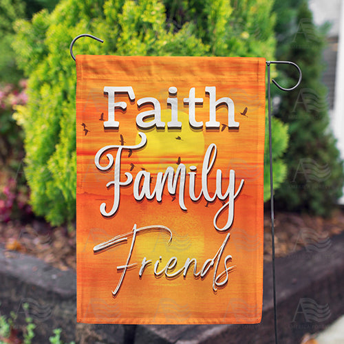 Life's Necessities Double Sided Garden Flag