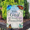 The Beauty Of God's Love Double Sided Garden Flag