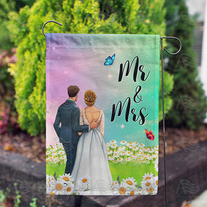 Looking To Our Future Double Sided Garden Flag