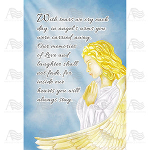 In My Heart Always Double Sided Garden Flag