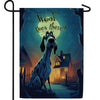 Woof Goes There? Double Sided Garden Flag