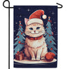 Christmas Tree Anticipating Double Sided Garden Flag