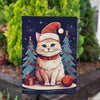 Christmas Tree Anticipating Double Sided Garden Flag