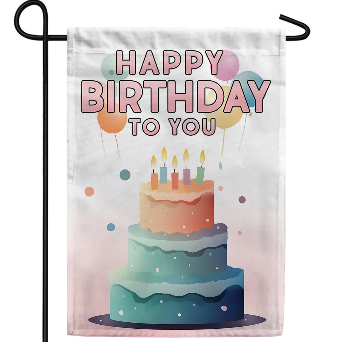 America Forever It's Your Birthday Double Sided Garden Flag