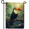 Tropical Toucan Double Sided Garden Flag