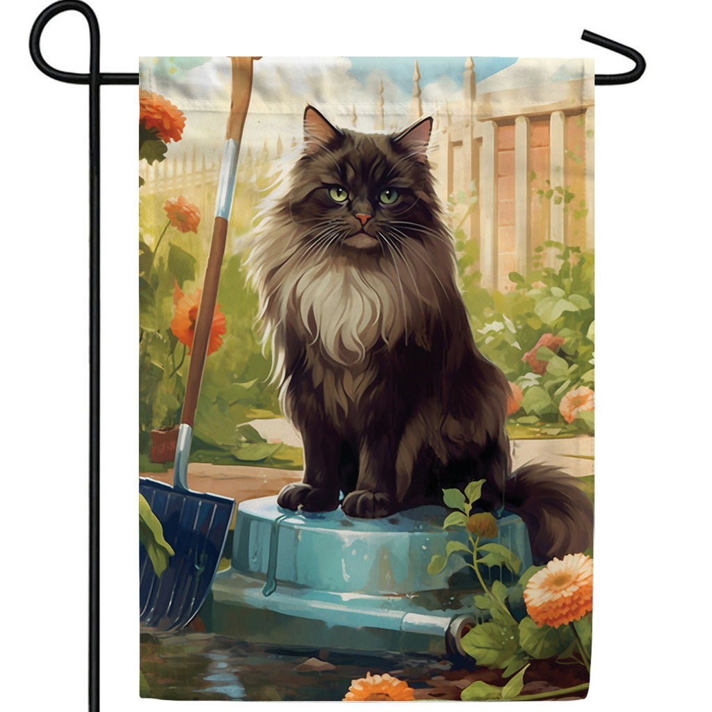 My Garden Helper Double Sided Garden Flag