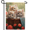 Basketful Of Cuteness Double Sided Garden Flag