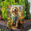 Farmer Retriever Double Sided Garden Flag