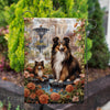 Collies Double Sided Garden Flag