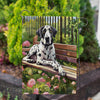 Sit. Stay. Good Boy! Double Sided Garden Flag