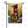 America Forever Boxer Double Sided Garden Flag