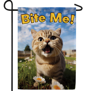 Hear Me Roar! Double Sided Garden Flag