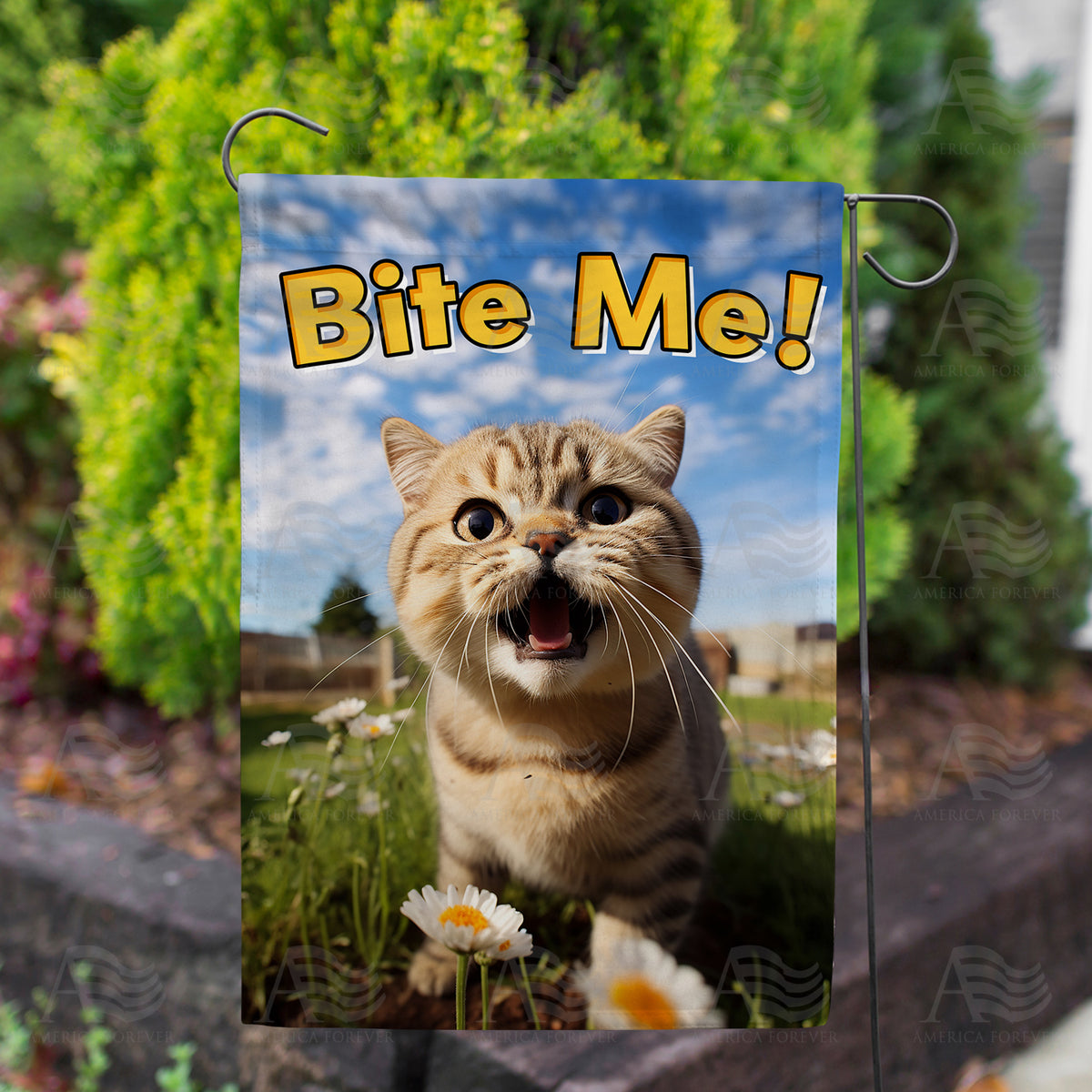 Hear Me Roar! Double Sided Garden Flag