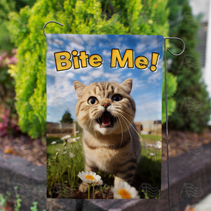 Hear Me Roar! Double Sided Garden Flag