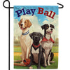 Ready To Play Fetch Double Sided Garden Flag