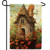 Squirrel Home Double Sided Garden Flag