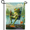 Toadaly Relaxed Double Sided Garden Flag