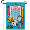 Classic Bunco Scorecard and Dice Double Sided Garden Flag