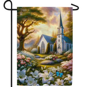Twilight Grace Double Sided Garden Flag