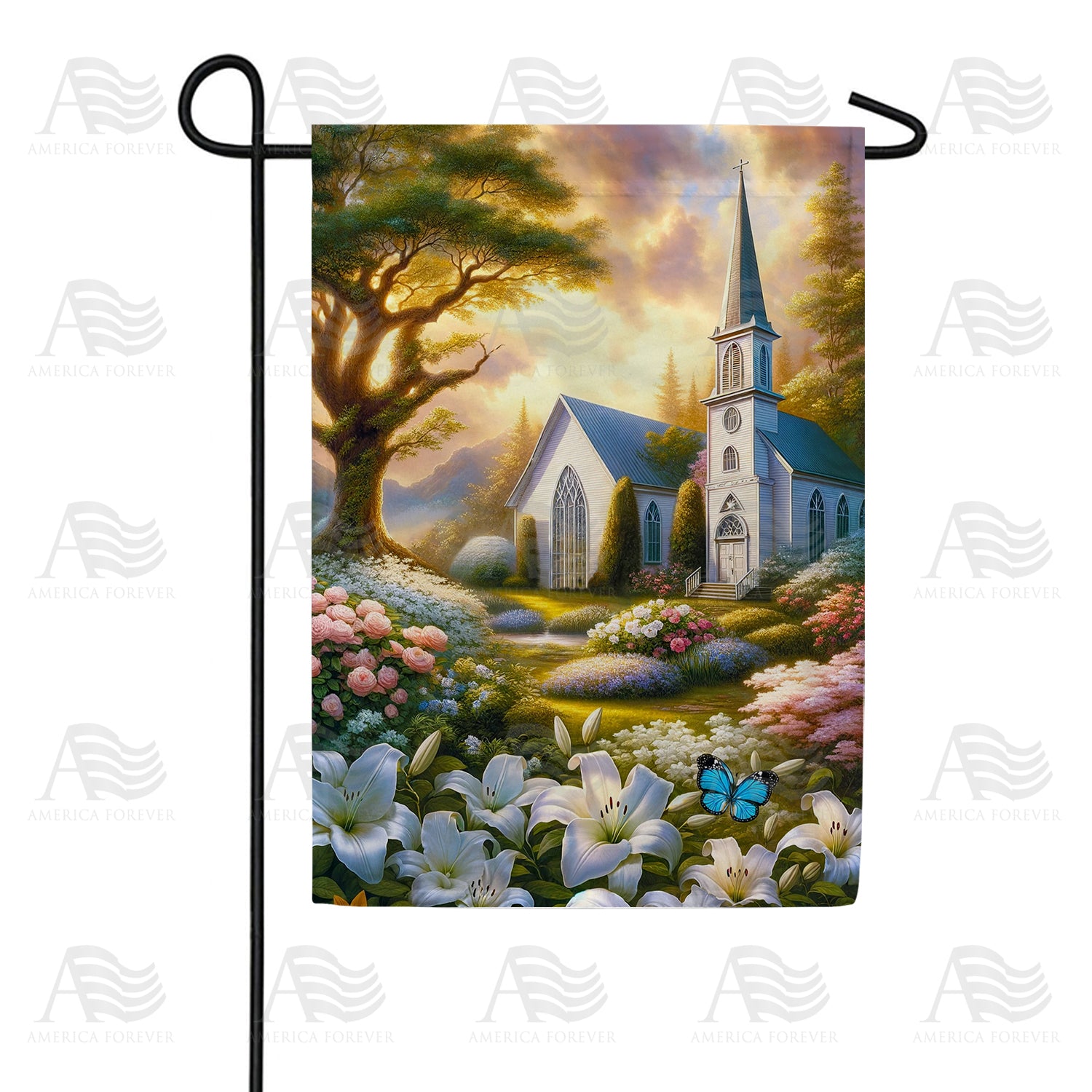 Twilight Grace Double Sided Garden Flag