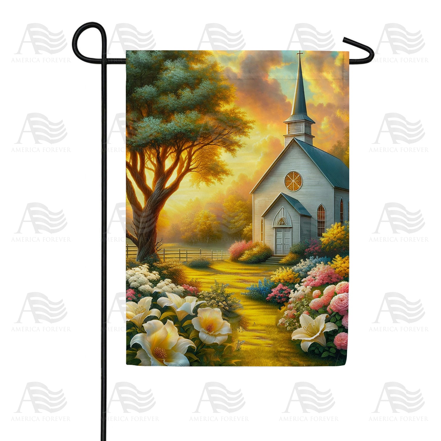 Golden Solace Double Sided Garden Flag