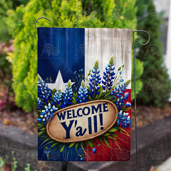 WTW アメリカ国旗デザイン 壁掛けミラー 約60cm x 80cm America Forever Homestead Welcome Double Sided Garden Flag