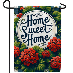 Floral Abode Double Sided Garden Flag