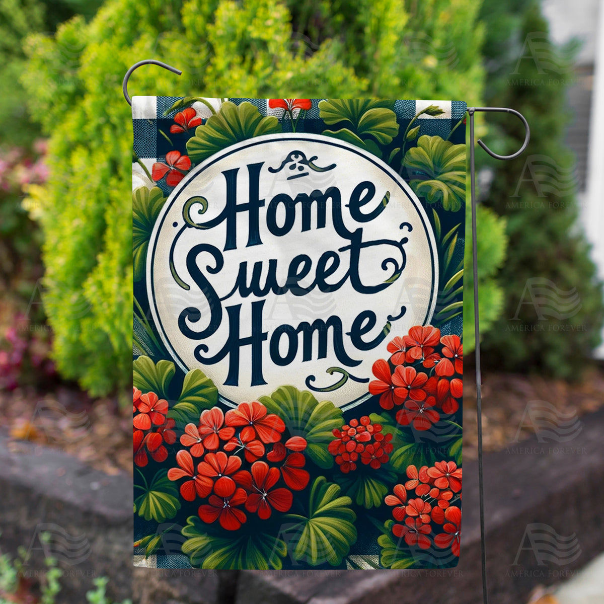 Floral Abode Double Sided Garden Flag